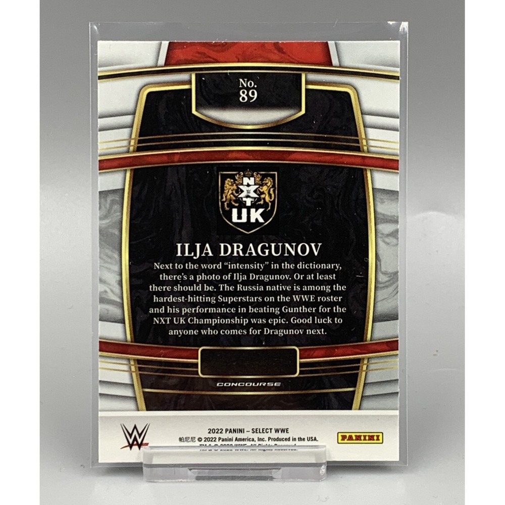 2022 Select WWE Red White blue Ilja Dragunov #89 - Picture 2 of 3